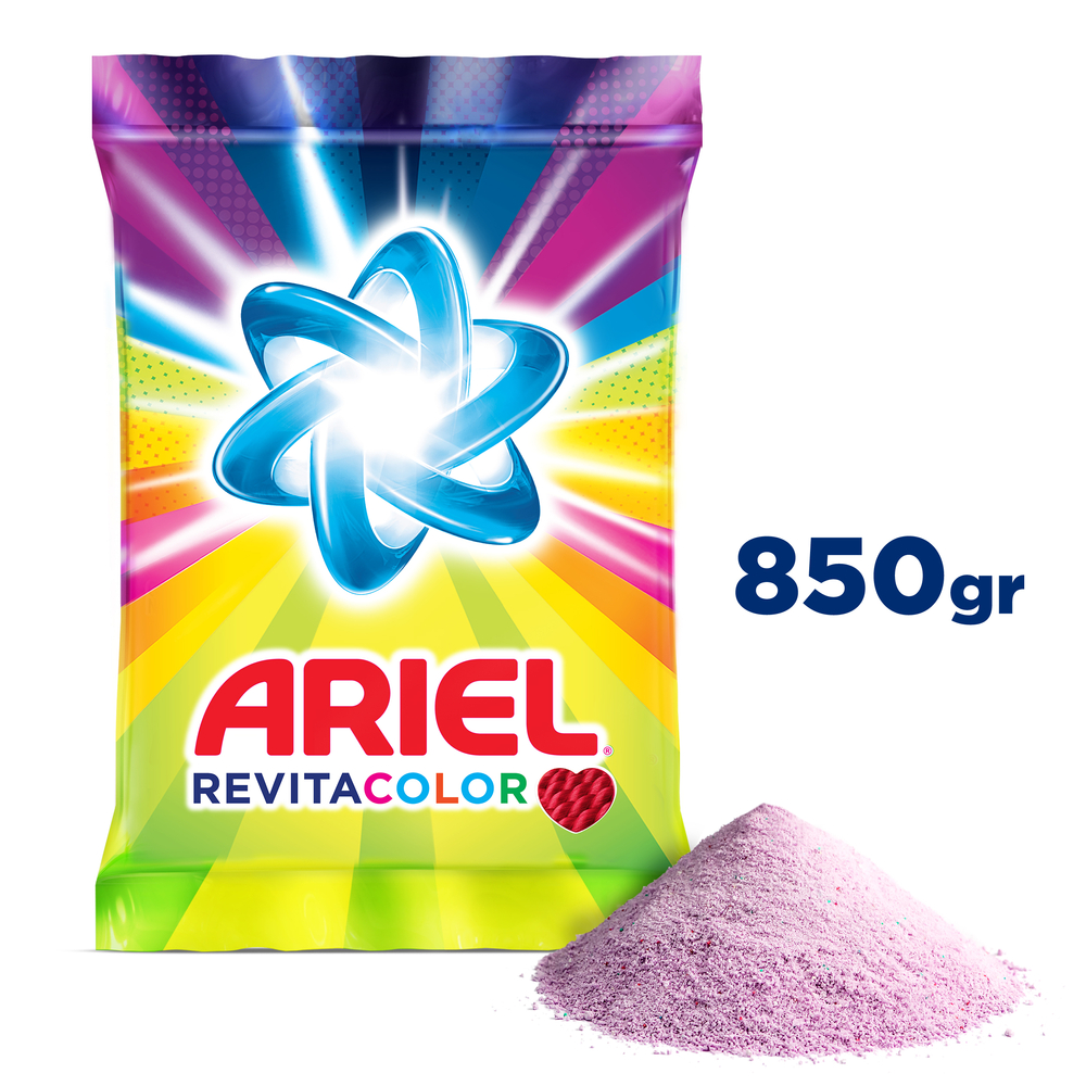 Detergente en Polvo Ariel Revitacolor 850g - Fénix El Super de Casa