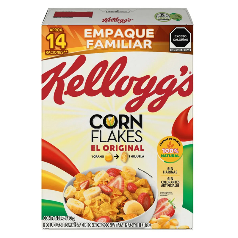 Cereal Kellogg's Corn Flakes 410g Fénix El Super de Casa