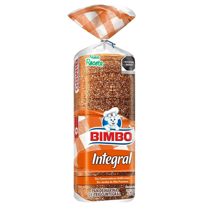 Pan Bimbo integral 620 g Fénix El Super de Casa