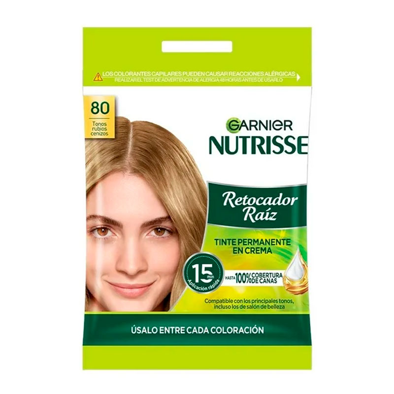 Retocador de raíz Garnier Nutrisse 80 rubios cenizos - Fénix El Super ...